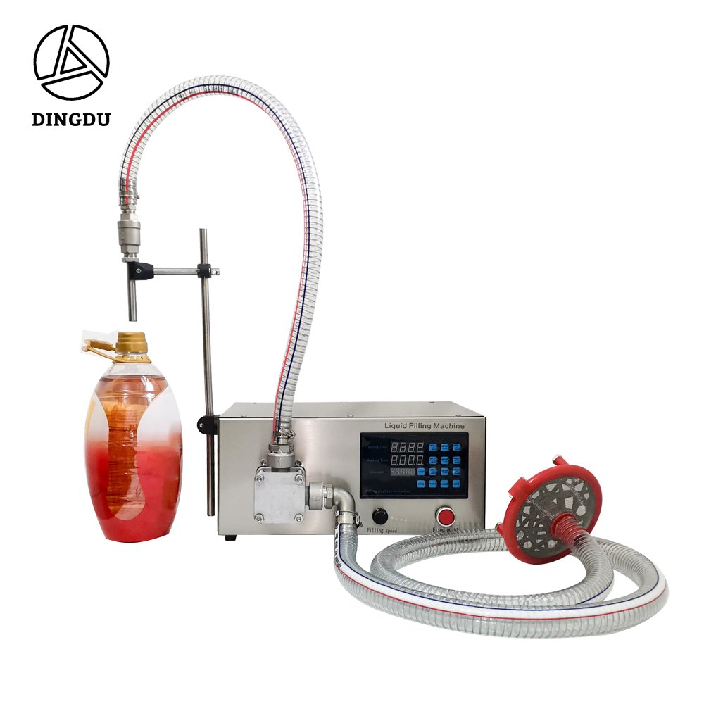 Digital Production Line Semi Automatic Cosmetic Body Shop Oil High Viscosity Liquid Filling Machines Filler
